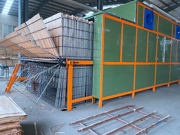 Station pile dryer